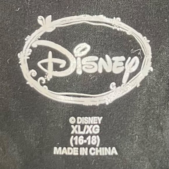 Disney Minnie Mouse Sleepwear Tank Top Womens XL Black Pink Selfie Summer - Picture 6 of 8